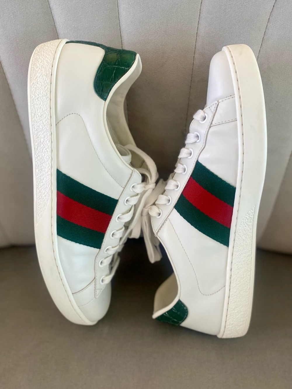 Gucci Ace Low Top Sneakers - Picture 3 of 4